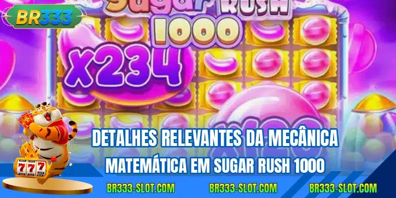 Detalhes relevantes da mecanica matematica em sugar rush 1000