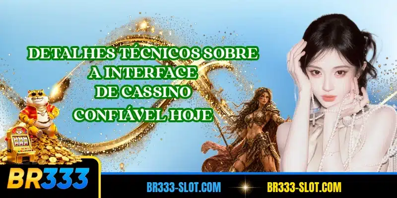 Detalhes técnicos sobre a interface de cassino confiável hoje