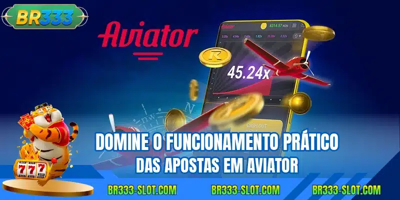 Domine o funcionamento prático das apostas em Aviator