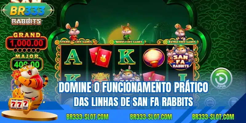 Domine o funcionamento prático das linhas de San Fa Rabbits