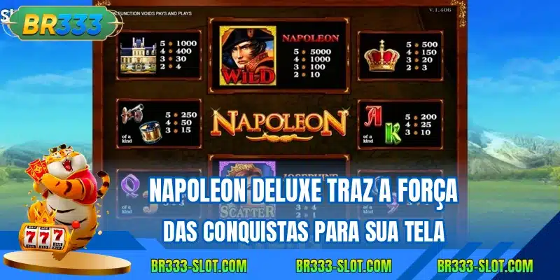 Napoleon deluxe traz a forca das conquistas para sua tela