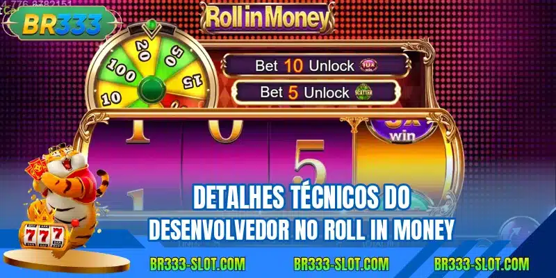 Detalhes técnicos do desenvolvedor no Roll in Money