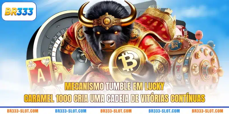 Mecanismo Tumble em Lucky Caramel 1000 cria uma cadeia de vitórias contínuas