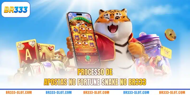 Processo de apostas no Fortune Snake no BR333
